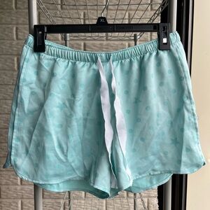 Light Blue Polka Dot Shorts